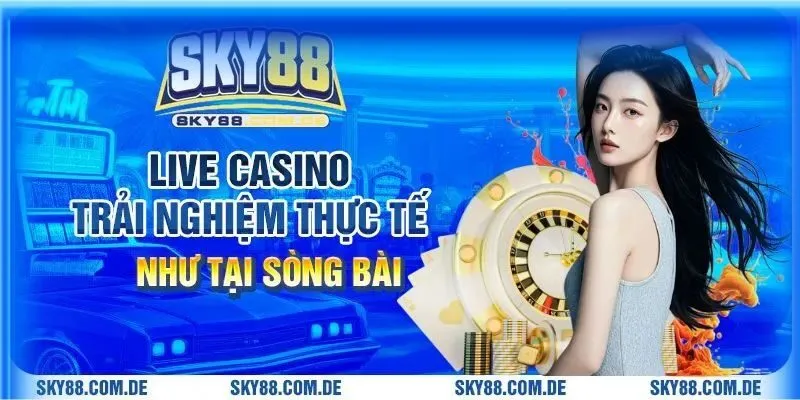 Live Casino – Trải Nghiệm Chân Thực Như Tại Sòng Bài